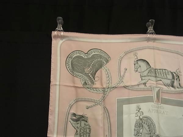 HERMES エルメス スカーフ カレ90 Grand Apparat 盛装の馬 - マルチカラー シルク100% レディース 美品