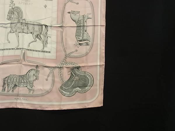 HERMES エルメス スカーフ カレ90 Grand Apparat 盛装の馬 - マルチカラー シルク100% レディース 美品
