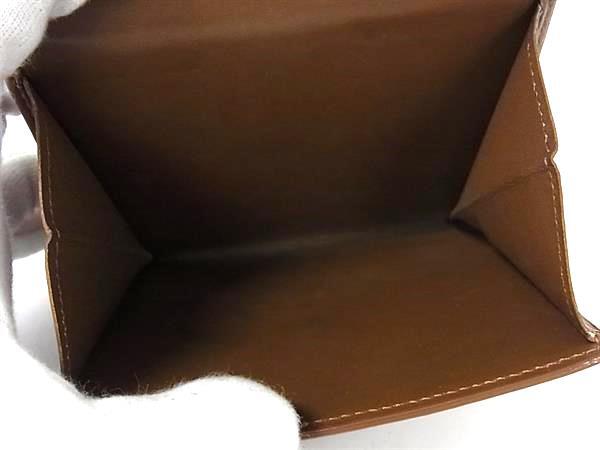 LOUIS VUITTON ルイヴィトン 財布 ポルトモネ ビエ カルトクレディ M91170 ブロンズ モノグラムヴェルニ レディース Wホック 三つ折り財布 ゴールド金具