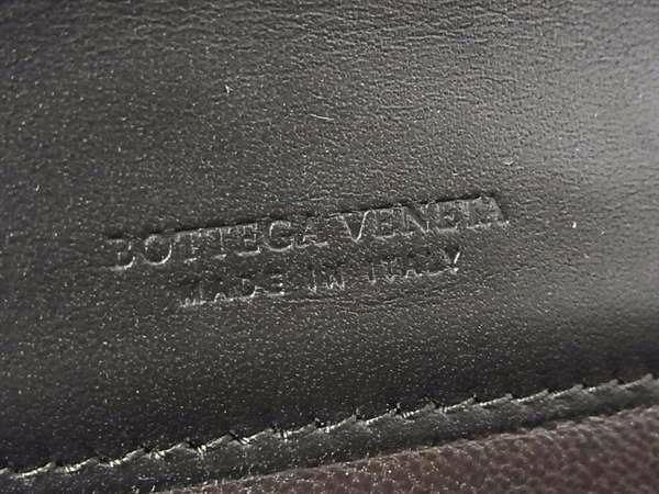 BOTTEGA VENETA ボッテガヴェネタ 財布 イントレチャート 長財布 156819 ブラウン レザー ユニセックス 二つ折り財布 美品