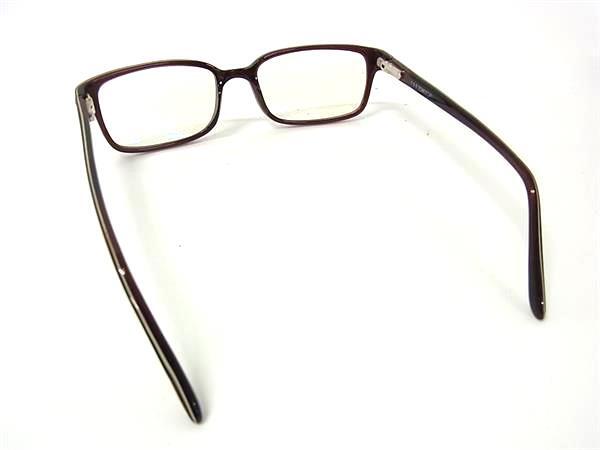 TOM FORD トムフォード アイウェア メガネ TF5209 ブラウン系 プラスチック ユニセックス 伊達眼鏡 美品