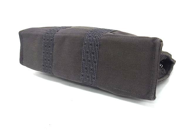 HERMES エルメス トートバッグ エールライン トートMM - グレー シルバー金具 キャンバス ユニセックス シルバー金具 美品