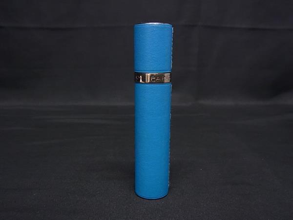 HERMES エルメス 香水ケース レフィラブル アトマイザー - ブルー系 レザー ユニセックス 携帯用