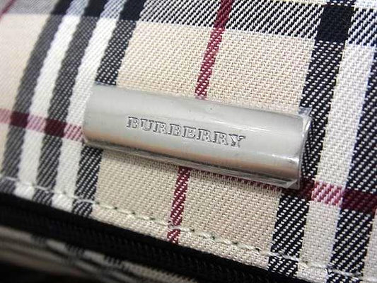 BURBERRY バーバリー バッグ ハンドバッグ - ブラック レザー レディース シルバー金具 美品