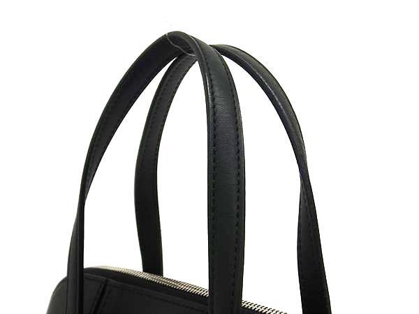 BURBERRY バーバリー バッグ ハンドバッグ - ブラック レザー レディース シルバー金具 美品