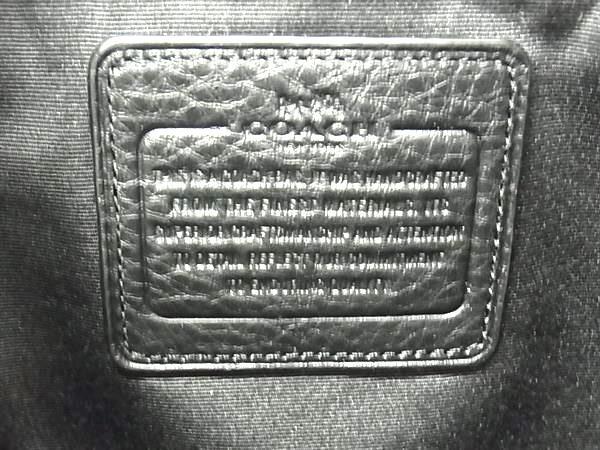 COACH コーチ トートバッグ ショルダートート F37216 ブラック レザー レディース ゴールド金具 超美品