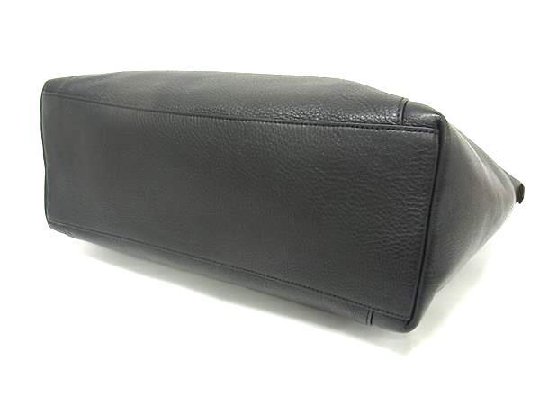 COACH コーチ トートバッグ ショルダートート F37216 ブラック レザー レディース ゴールド金具 超美品