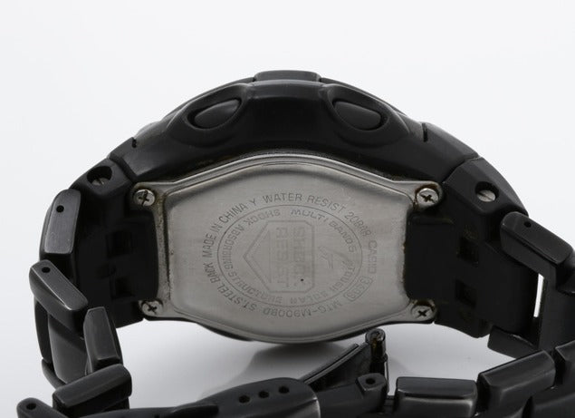 CASIO カシオ 腕時計 Metal Twisted Gショック MTG M900BD 1JF ブラック SS メンズ ソーラー電波 デジタル