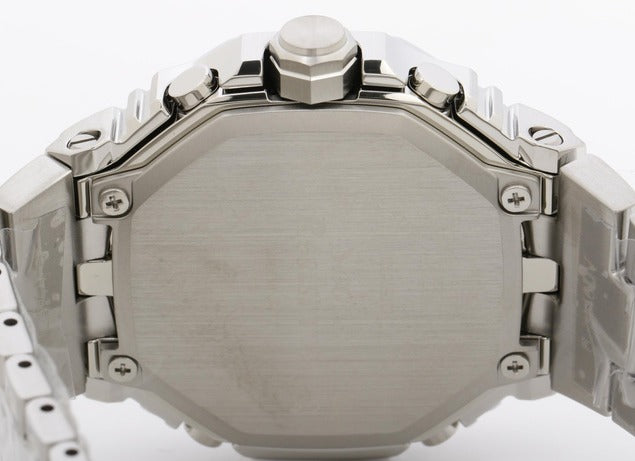 CASIO カシオ 腕時計 Gショック FULL METAL GMC B2100D 1AJF シルバー 黒文字盤 SS メンズ ソーラー アナログ Bluetooth 新品未使用展示品