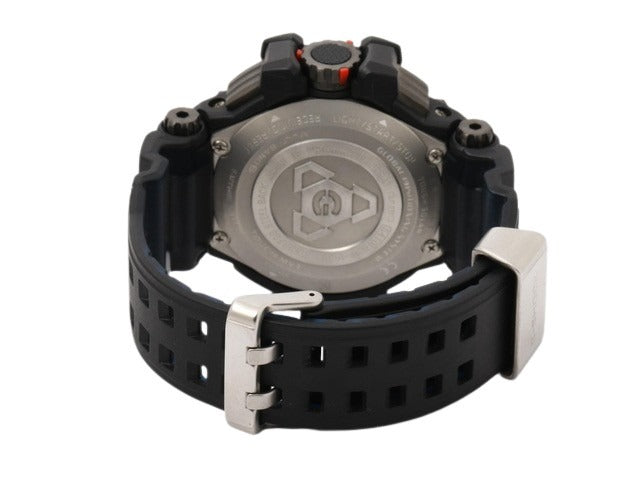 CASIO カシオ 腕時計 Gショック Master of G グラビティマスター スカイコックピット GPW 1000 1AJF ブラック 樹脂 SS カーボンファイバー メンズ GPSハイブリッド 電波ソーラー アナログ 美品