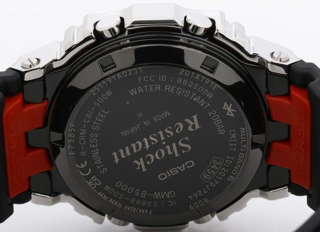 CASIO カシオ 腕時計 Gショック フルメタル GMW B5000 1JF シルバー ステンレス 樹脂バンド メンズ ソーラー電波 デジタル 新古未使用展示品