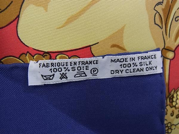 HERMES エルメス スカーフ カレ90 マルチカラー シルク100% レディース HOMMAGE A CHARLES GARNIER シャルルガルニエへの賛辞 新古未使用展示品