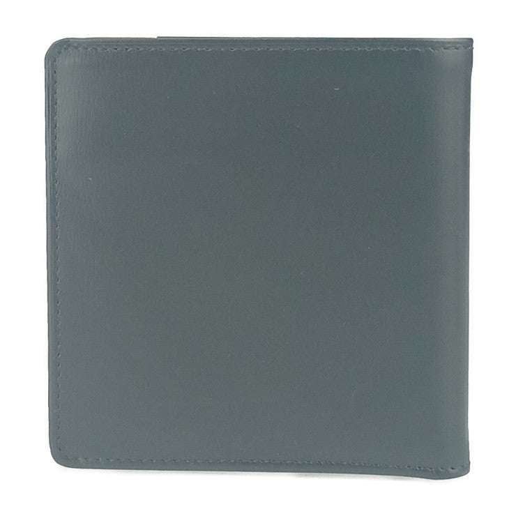 超美品 Cartier カルティエ 二つ折り財布 サファイアライン L3000154 ネイビー ゴールド金具 カーフレザー ユニセックス