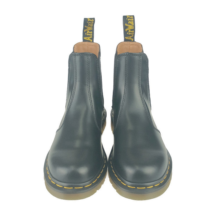 新品未使用展示品 Dr.Martens ドクターマーチン ブーツ 2976 YS チェルシーブーツ 22227001 ブラック スムースレザー レディース サイドゴア ショートブーツ 参考25cm
