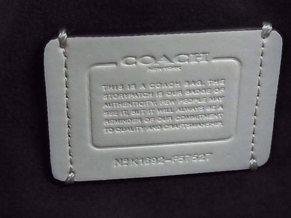 COACH コーチ ハンドバッグ スモール マーゴット キャリーオール F57527 チョーク レザー レディース 2WAY