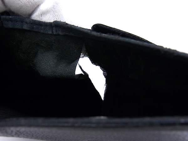 CHANEL シャネル 長財布 ココマーク A13498 ブラック キャビアスキン レディース 二つ折り がま口 ゴールド金具