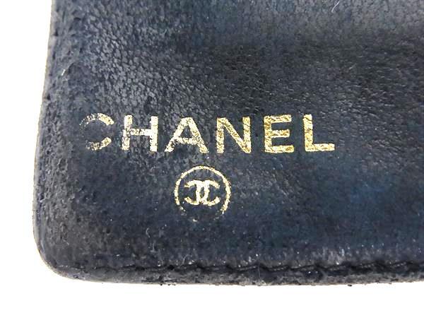 CHANEL シャネル 長財布 ココマーク A13498 ブラック キャビアスキン レディース 二つ折り がま口 ゴールド金具