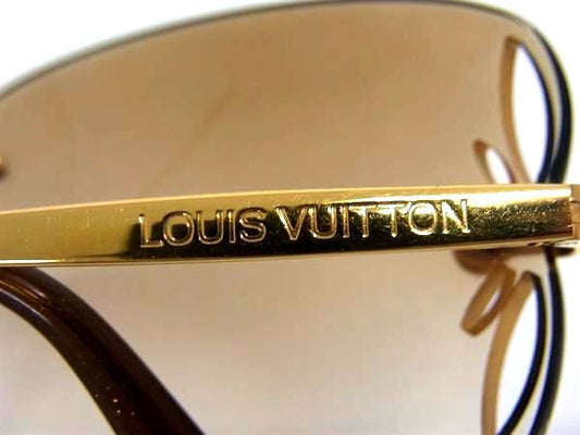 LOUIS VUITTON ルイヴィトン サングラス リリー Z0371U ブラウングラデーション ゴールド メタル プラスチック レディース