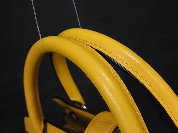 COACH コーチ ハンドバッグ マーサーサッチェル24 37779 イエロー系 レザー レディース 2WAY シルバー金具