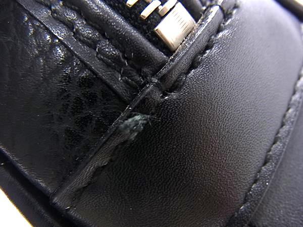 CELINE セリーヌ ビジネスバッグ マカダム ブリーフケース - ブラック レザー メンズ ヴィンテージ M09 シルバー金具