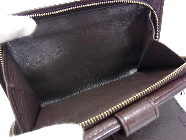 BOTTEGA VENETA ボッテガヴェネタ 財布 イントレチャート 二つ折り財布 121060 ブラウン レザー ユニセックス