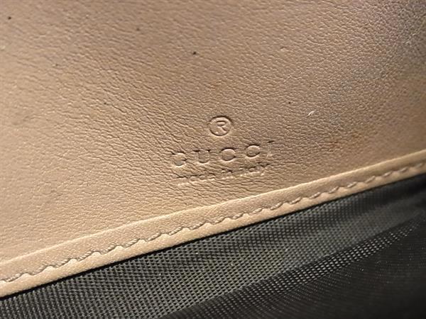 GUCCI グッチ 長財布 ニース マイクロ グッチシマ 309760 ベージュ系 パテントレザー レディース 二つ折り