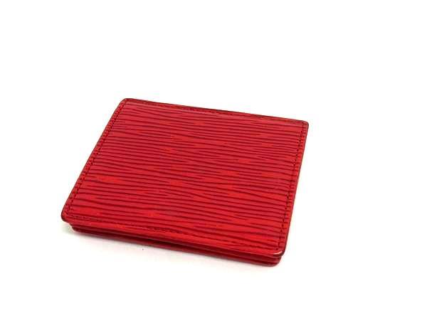 LOUIS VUITTON ルイヴィトン コインケース ポルトモネ ボワット M63697 カスティリアンレッド エピ レディース