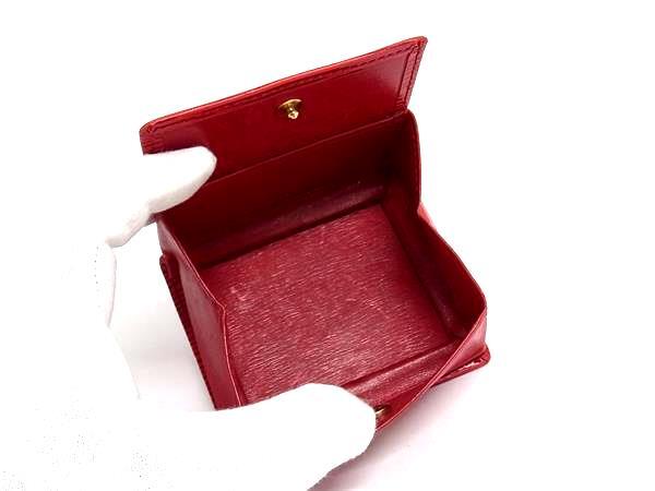 LOUIS VUITTON ルイヴィトン コインケース ポルトモネ ボワット M63697 カスティリアンレッド エピ レディース