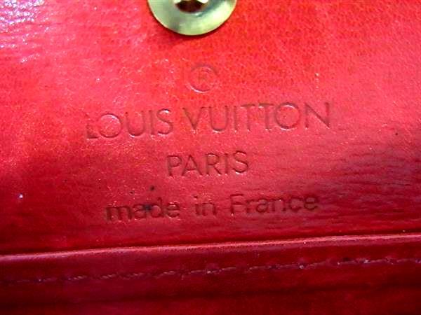 LOUIS VUITTON ルイヴィトン コインケース ポルトモネ ボワット M63697 カスティリアンレッド エピ レディース