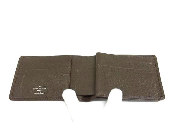 LOUIS VUITTON ルイヴィトン 財布 ポルト ビエ 3 ヴォレ M30428 グリズリ(ブラウン系) タイガ メンズ 二つ折り 財布
