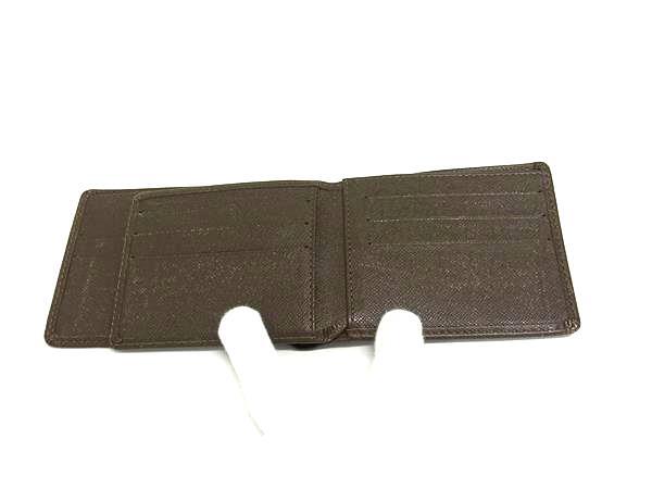 LOUIS VUITTON ルイヴィトン 財布 ポルト ビエ 3 ヴォレ M30428 グリズリ(ブラウン系) タイガ メンズ 二つ折り 財布