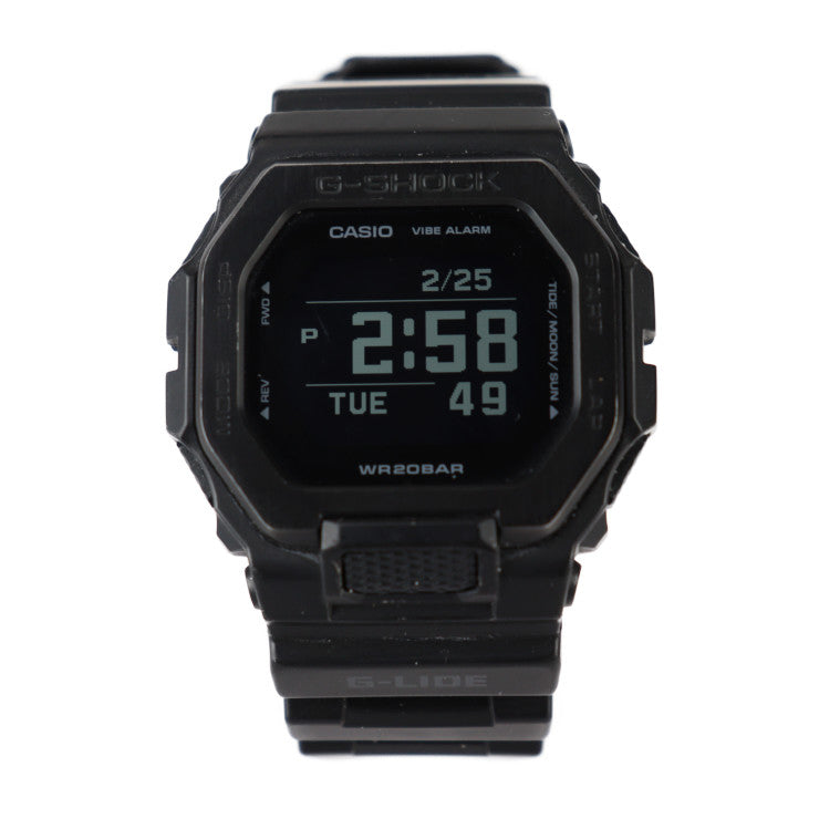 CASIO カシオ G-SHOCK G-LIDE Gショック Gライド 腕時計 GBX-100NS-1JF ステンレススチール 樹脂系 ブラック デジタル