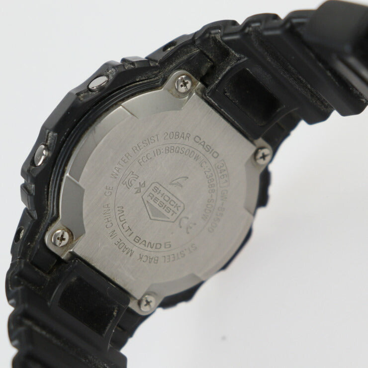 CASIO カシオ G-SHOCK Gショック 腕時計 GW-B5600-2ER ステンレススチール 樹脂系 ブラック タフソーラー 電波