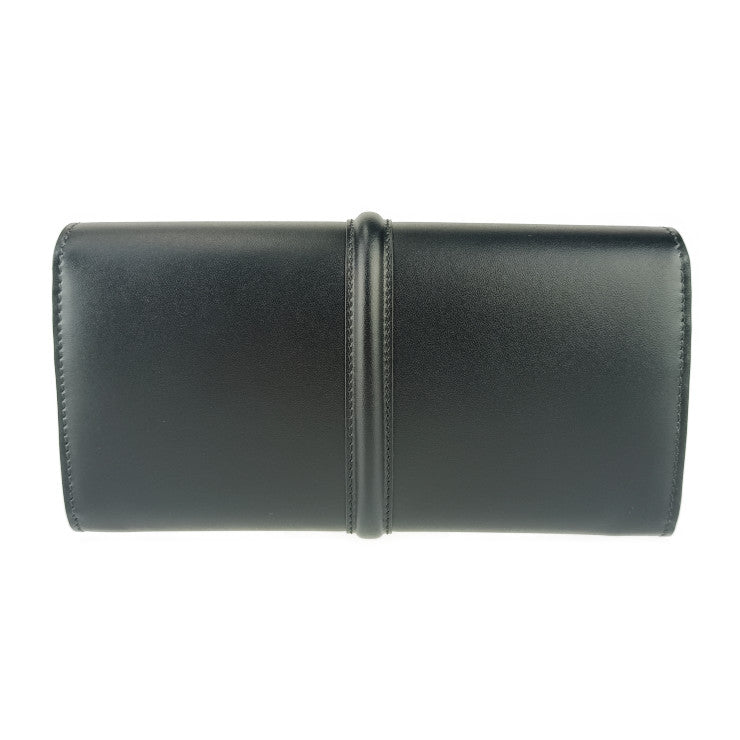 新古未使用展示品 CELINE セリーヌ ラージウォレット 16 セーズ 長財布 10M033CQ7.38NO ブラック カーフスキン レディース ゴールド金具 ターンロック