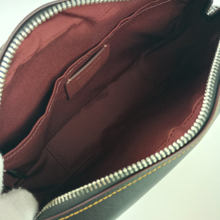 新品未使用展示品 COACH コーチ ショルダーバッグ ジェイミー カメラ バッグ シグネチャー キャンバス ウィズ レオパード プリント CC759 LIGHT SADDLE MULTI ブラウン系 PVC レザー レディース クロスボディバッグ