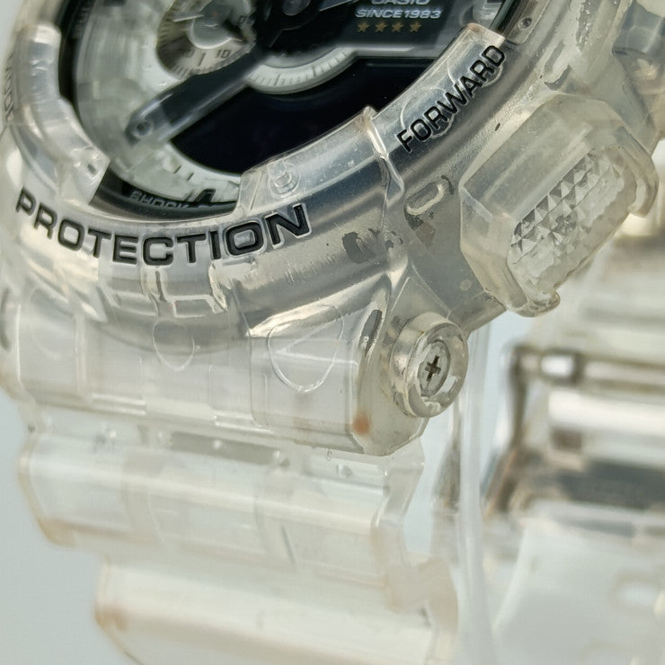 CASIO カシオ 腕時計 G-SHOCK 40th Clear Remix Gショック 40周年記念 クリアリミックス GA-114RX-7AJR クリア 樹脂 ステンレス メンズ アナデジ クオーツ