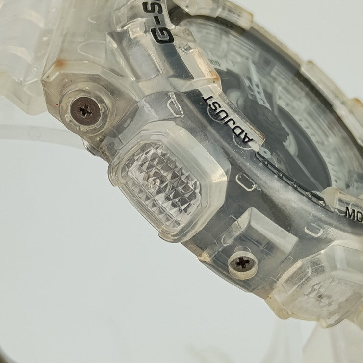 CASIO カシオ 腕時計 G-SHOCK 40th Clear Remix Gショック 40周年記念 クリアリミックス GA-114RX-7AJR クリア 樹脂 ステンレス メンズ アナデジ クオーツ