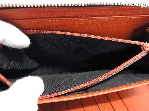 GUCCI グッチ 長財布 マイクロ グッチシマ オーガナイザー 233194 ブラウン系 レザー ユニセックス ラウンドファスナー