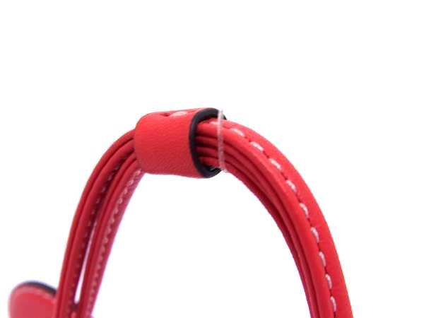 美品 COACH コーチ ハンドバッグ ディズニー コラボ がま口型 2WAYバッグ 37980 レッド レザー レディース ショルダーバッグ