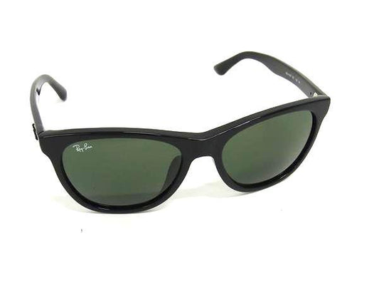 超美品 Ray-Ban レイバン サングラス フルフィットモデル RB4184F 901 145 3N ブラック アセテート ユニセックス