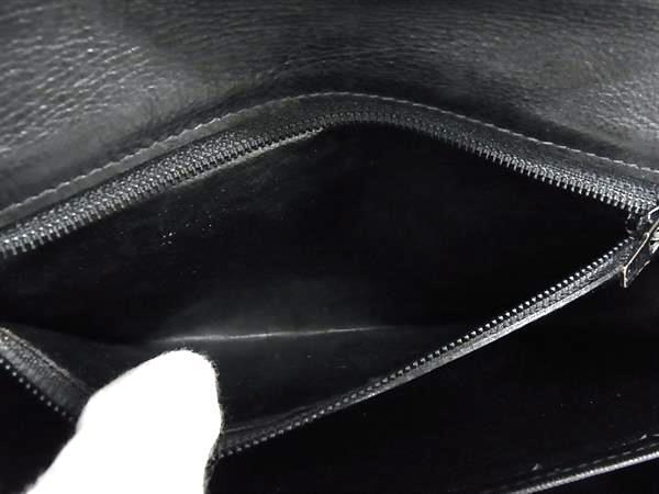 GIANNI VERSACE ジャンニ ヴェルサーチ 財布 フラップウォレット - ブラック レザー ユニセックス ゴールド金具