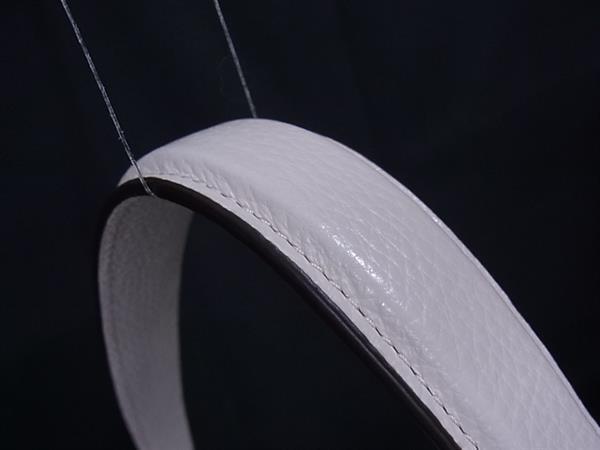 超美品 COACH コーチ ハンドバッグ クリオ ショルダーバッグ 23 C5686 ホワイト系 レザー レディース 2WAY ゴールド金具