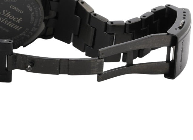 CASIO カシオ 腕時計 G-SHOCK フルメタル GMW-B5000 ブラック シルバー デジタル文字盤 ステンレス メンズ 電波ソーラー