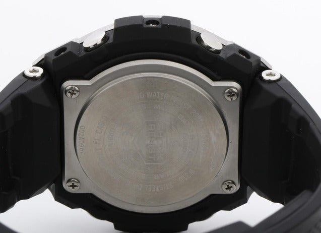 CASIO カシオ 腕時計 G-SHOCK Gスチール GST-W310-1AJF シルバー ブラック 樹脂 / ステンレス メンズ 電波ソーラー アナデジ