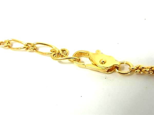 YVES SAINTLAURENT イヴサンローラン ネックレス ゴールド メタル レディース カラーストーン