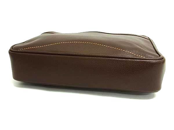 GUCCI グッチ クラッチバッグ ディアマンテ 018 3754 3702 ブラウン レザー メンズ 美品