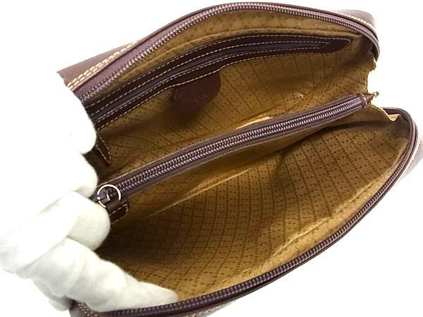 GUCCI グッチ クラッチバッグ ディアマンテ 018 3754 3702 ブラウン レザー メンズ 美品