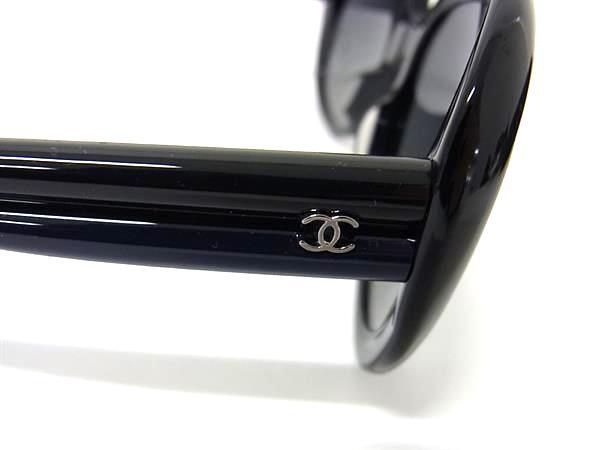 CHANEL シャネル サングラス ココマーク 5312A ブラック クリアブルーグラデーション プラスチック ユニセックス 美品