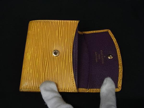 LOUIS VUITTON ルイヴィトン コインケース ポルトモネ サーンプル M63419 タッシリイエロー エピ ユニセックス