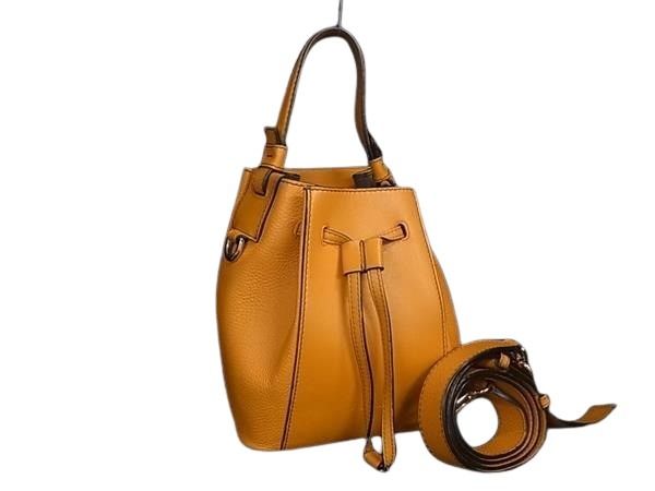 FURLA フルラ ハンドバッグ ミアステラ オレンジ レザー レディース 2WAY